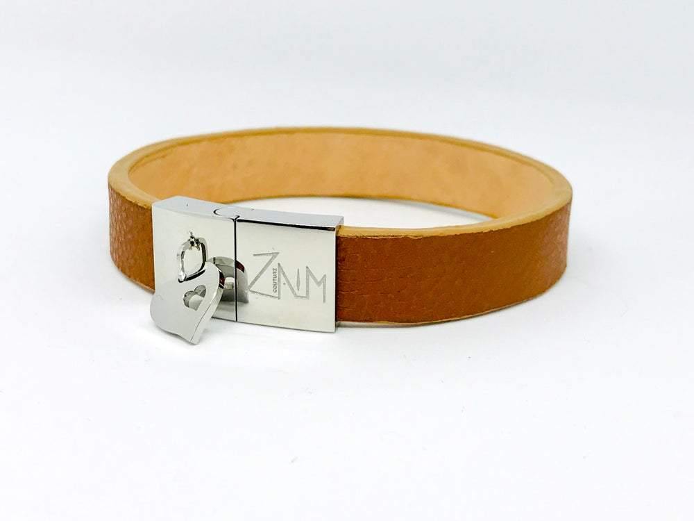 Leather bracelet - Zaim Couture