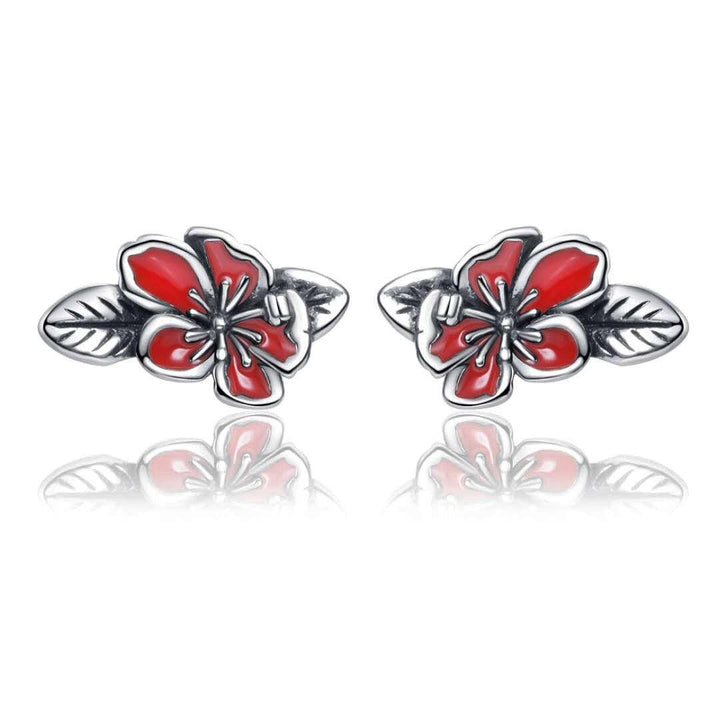 Flor de Maga earrings - Zaim Couture