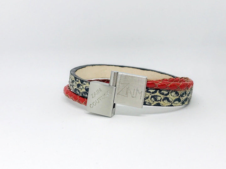 Leather bracelet - Zaim Couture